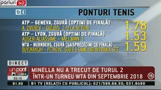 Astazi pariem pe tenis: Pachet de 6 pronosticuri!