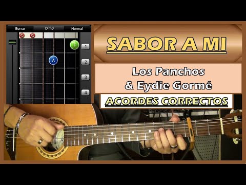 SABOR A MI - Los Panchos & Eydie Gormé (Tutorial Acordes Correctos)