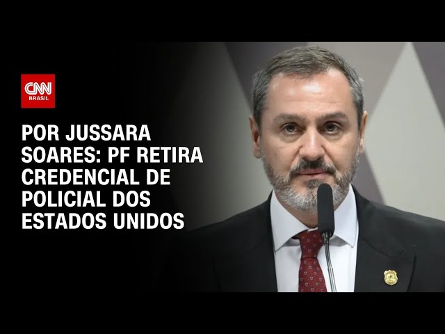 PF adota reciprocidade e retira credencial de policial dos Estados Unidos | CNN 360º