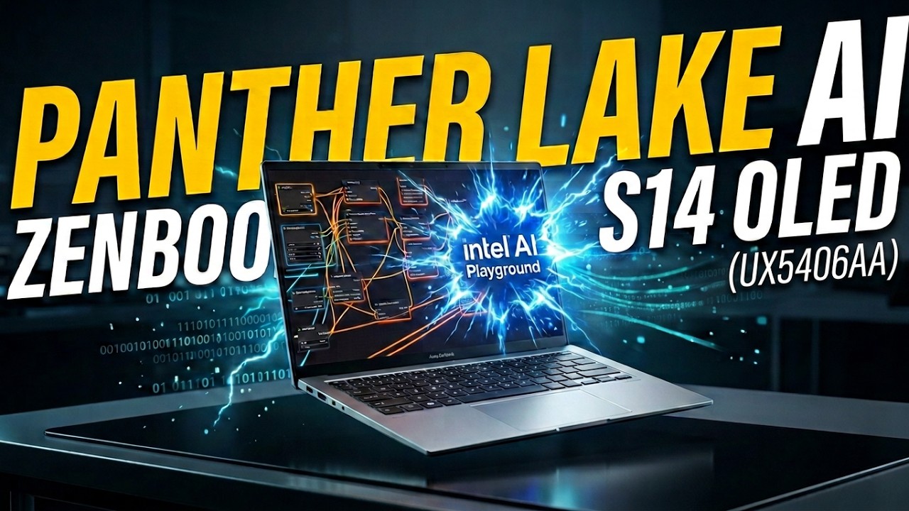 Membedah Intel AI Playground di Zenbook S14 OLED Panther Lake
