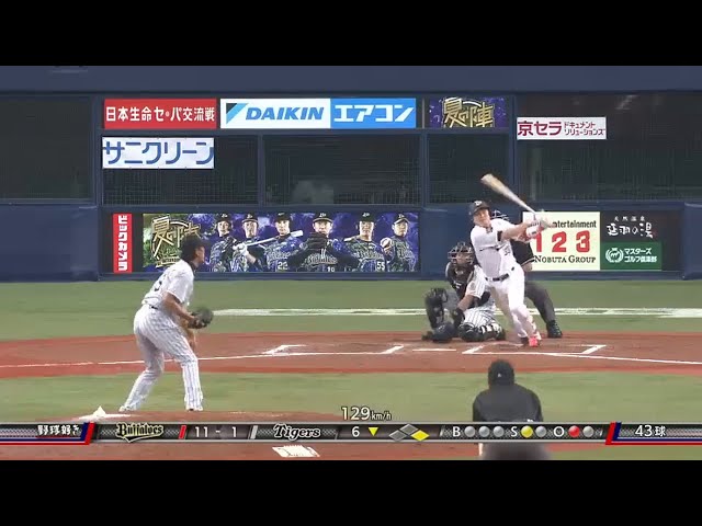 【6回裏】低い弾道でスタンドイン!! バファローズ・縞田 ダメ押しの1号2ランHR!! 2015/6/13 Bs-T