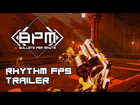 BPM: BULLETS PER MINUTE - RHYTHM FPS - Announcement Trailer thumbnail