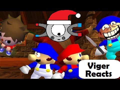 Viger Reacts to SMG4's "SM64 Chirstmas 2015: Christmas Crazies"