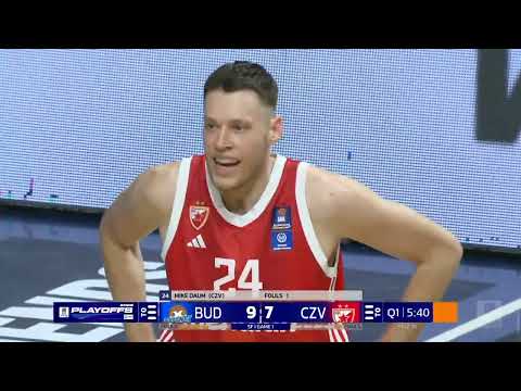 AdmiralBet ABA League 2024/25, SF Round1 match: Budućnost VOLI - Crvena zvezda Meridianbet (26.5.25)