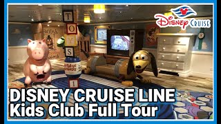 FULL TOUR Disney Cruise Line Kids Club | Disney's Oceaneer Club on Disney Cruise Line Full Tour