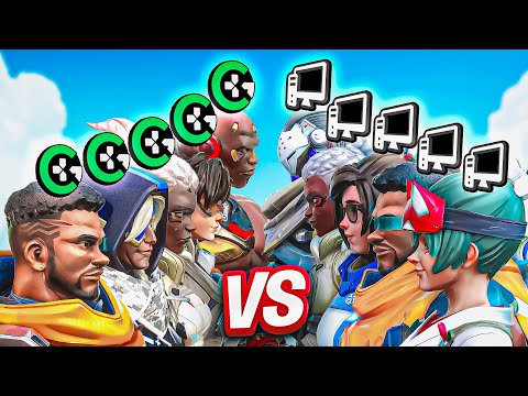 Can a Random PC Top 500 Team Beat the #1 CONSOLE TEAM in Overwatch 2?!