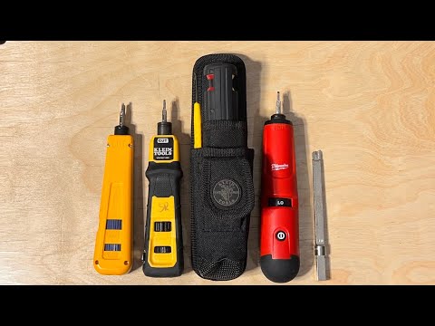 Punchdown tools review and description