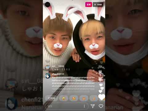 180423 UP10TION(업텐션) Wei&Xiao(웨이&샤오/@u10t_official) Instagram Live