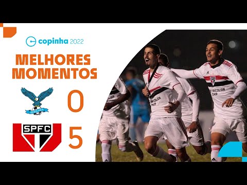 VAGA GARANTIDA! | DESPORTIVA PERILIMA 0 x 5 SÃO PAULO | MELHORES MOMENTOS | 2ª RODADA | COPINHA 2022