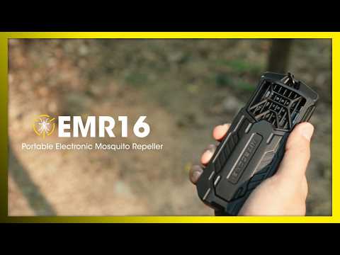 Nitecore EMR16 Nešiojamas elektroninis uodų repelentas, 5200 mAh, IPX5
