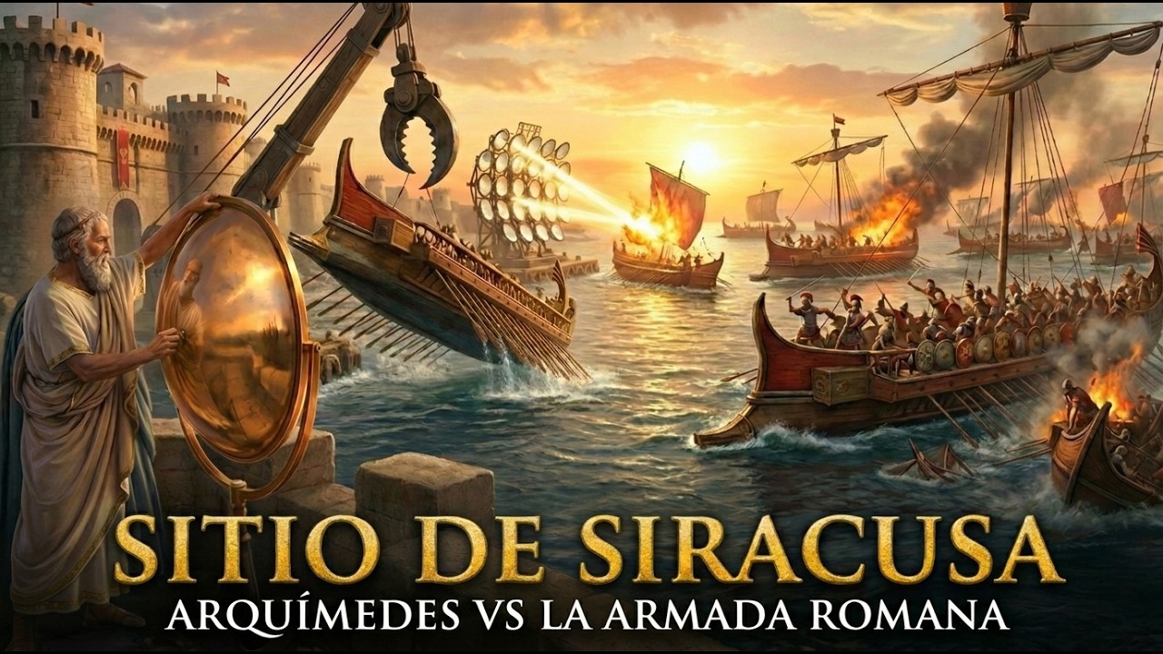 Cómo Arquímedes casi destruyó la marina romana él solo (213 a.C.)