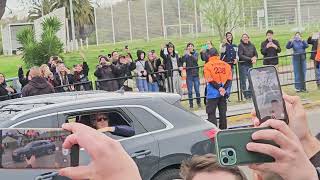 Paul McCartney arriving to the Stadium in Montevideo Uruguay 01 oct 2024