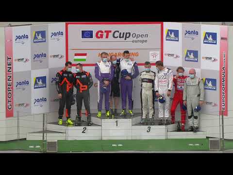 GT Cup Open 2021 Round 3 HUNGARORING - RACE 2 Podium