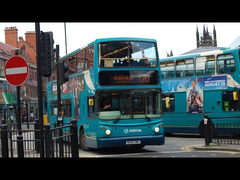Running late: Arriva North East 7446 (NK05GWY) Volvo B7TL/ALX400