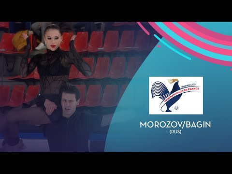 Morozov/Bagin (RUS) | Ice Dance RD | Internationaux de France 2021  | #GPFigure