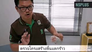 ตรวจสอบพื้นแตกร้าว NSPLUS
