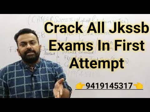 Let's Crack All Jkssb Exams with @Career Success
