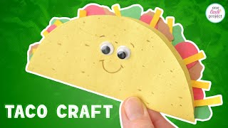 Taco Craft | Easy Paper Taco Craft
