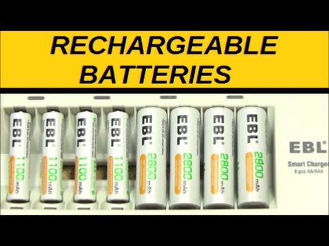 Recommended Chargers, Affordable Batteries (Prepping, Flashlights) AAA/AA/C/D Video