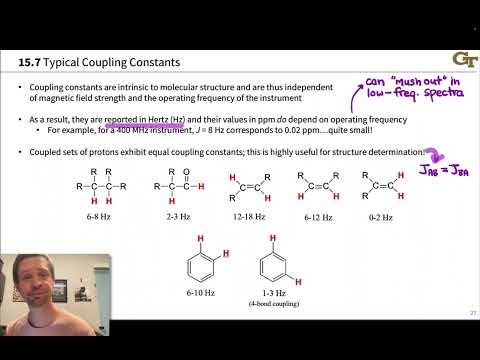 Coupling in Proton NMR