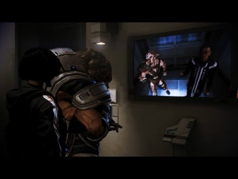 Mass Effect 3 Citadel DLC: Grunt the doorman & Sheppy the volus