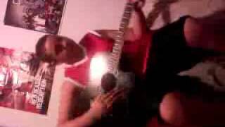 13 year old kid playing "sweet child of mine" and "simple man by lenoerd skinard