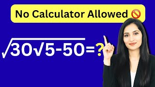 Can You Simplify Without Using a Calculator | How To Simplify Radical Expression | Math Olympiad!