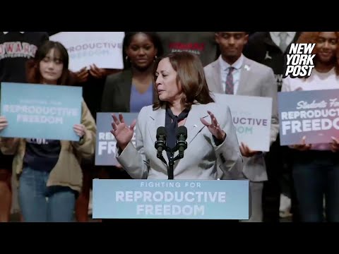 Kamala Harris word salad speech at pro-abortion rally blasted by critics | New York Post