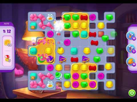 HomeScapes Level 7070 no boosters (18 moves)