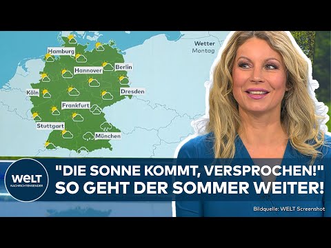WETTER: "Temperaturen zum Durchatmen!" Hitze in Deutschland hat vorläufig Ihr Ende gefunden
