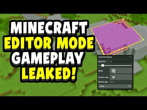 Minecraft LEAKED Editor Gamemode Gameplay Minecraft 1.19.70.26 Beta!