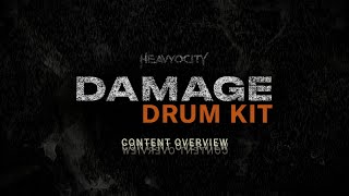 Video thumbnail for Damage Drum Kit - Content Overview │ Heavyocity by Heavyocity Media