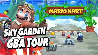 Racing on GBA Sky Garden in Mario Kart Tour - A Preview of Mario Kart 8 Deluxe's Booster DLC?!
