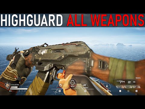 HighGuard - All Weapons & Wardens Showcase
