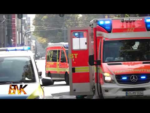MANV-Alarm! Radfahrer zwingt vollbesetzten Linienbus zur Vollbremsung - 11 Verletzte | 12.10.2022