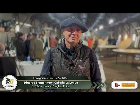 26-06-26 - Eduardo Sigmaringo - Cabaña La Legua - Coronel Pringles, Bs.As.