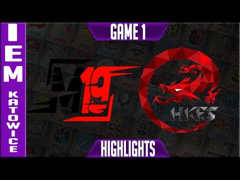 M19 VS HKES G1 - IEM Katowice 2017 Day 2 - M19 vs Hong Kong Esports Game 1