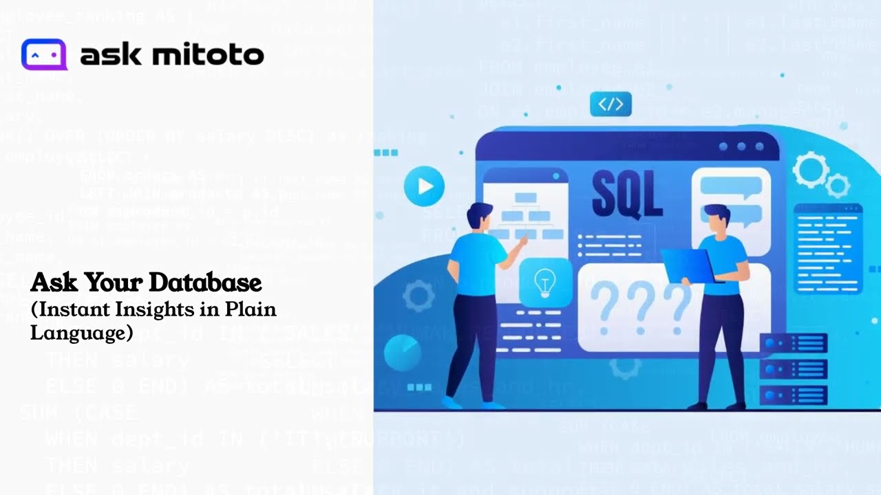Ask Your Database Poster