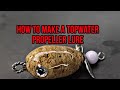 How To Make A Topwater Propeller Lure From A Wine Cork DIY Flyfishing Lures