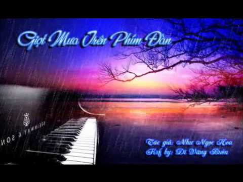 Giọt mưa trên phím đàn Sheet - Hồng Nhiên