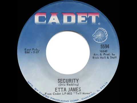 1968 HITS ARCHIVE: Security - Etta James (mono 45)