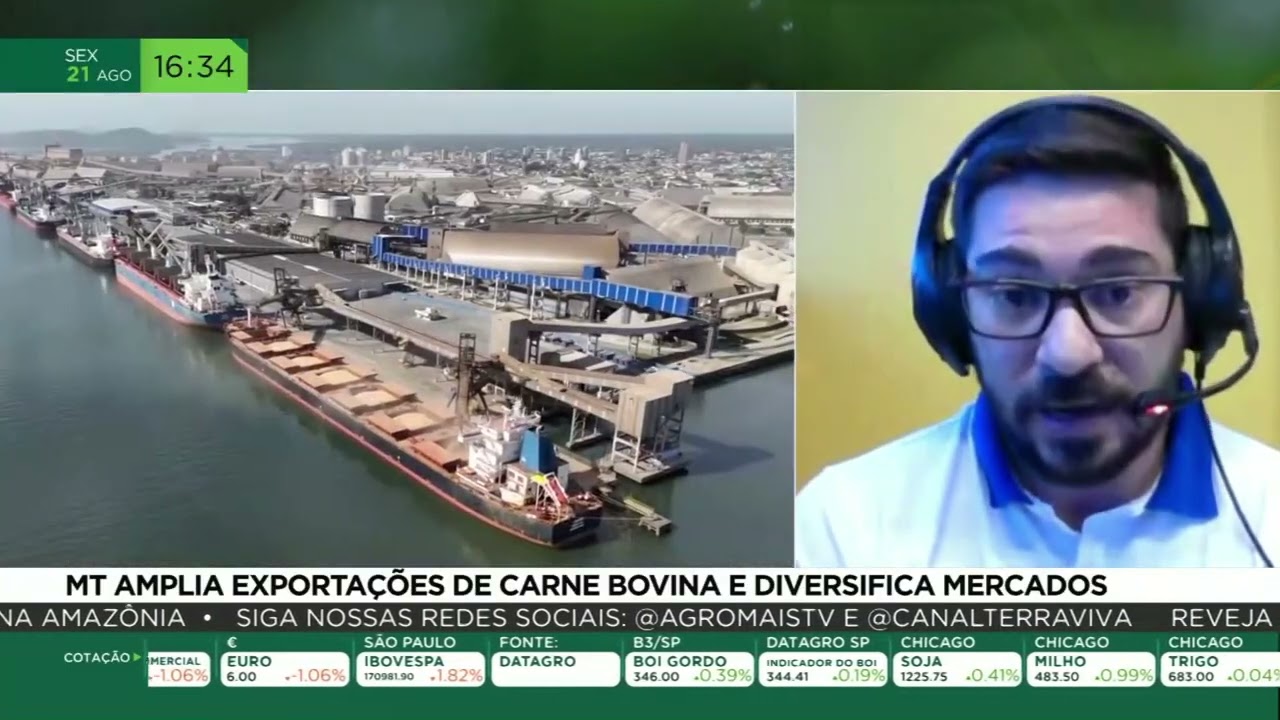 MT amplia exportações de carne bovina e diversifica mercados