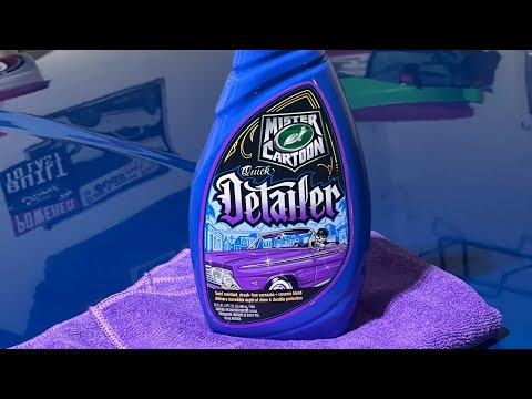 Turtle Wax Mister Cartoon Quick Detailer first test review!