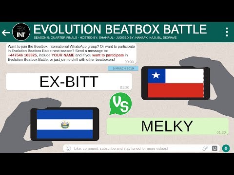 EX-BITT 🇨🇱 VS MELKY 🇸🇻 | QUARTER FINALS | Evolution Beatbox Battle | Season 5