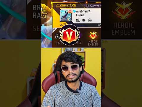 Total Gaming New V Badge 💀 || I Got New V Badge in My ID #shorts #totalgaming