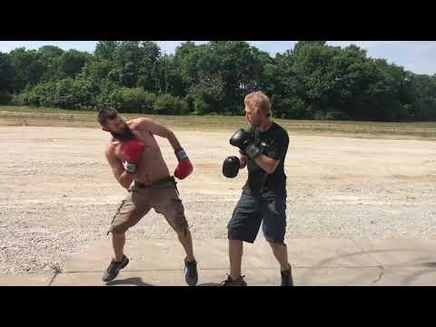 Boxing match at work