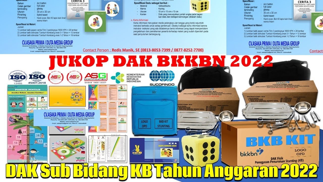 BKB Kit Stunting BKKBN 2022 - PRODUK JUKOPS DAK BKKBN 2022