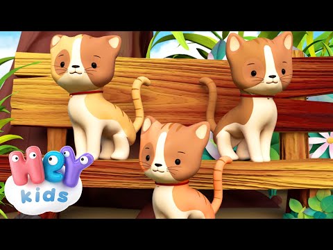 Trois Petits Chats et plus de Chansons pour Enfants! | HeyKids - Chansons des maternelles