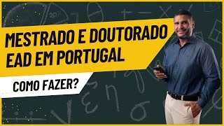 Mestrado e Doutorado a Distância em Portugal