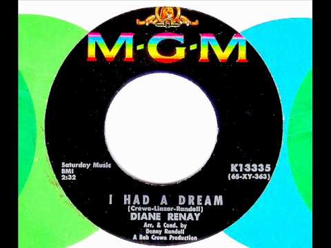 Diane Renay - I HAD A DREAM  (Bob Crewe)  (1965)